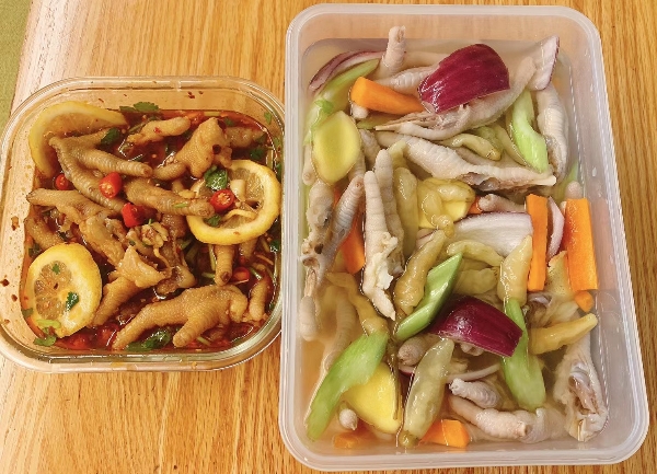 精选土鸡爪，泡椒鸡爪，柠檬鸡爪