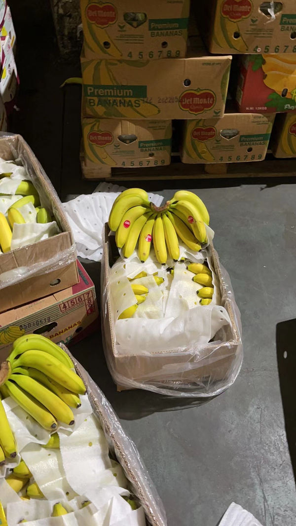 菲律宾进口香蕉大量现货供应果面干净价格实惠只要几毛