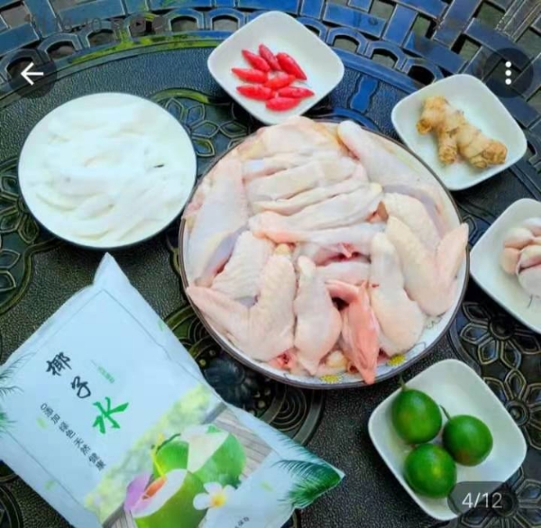 海南文昌鸡、椰子鸡套餐真空包装冷冻新鲜、京东发货